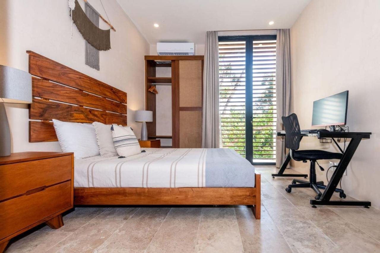 3bd Ph Pool Patio - Secure And Free Club Apartment Tulum