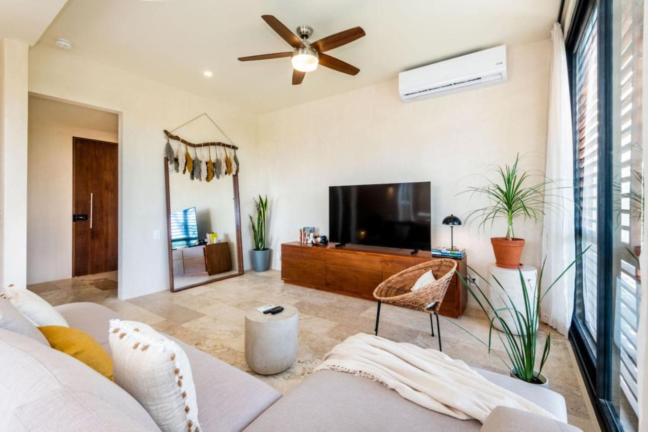 3bd Ph Pool Patio - Secure And Free Club Apartment Tulum