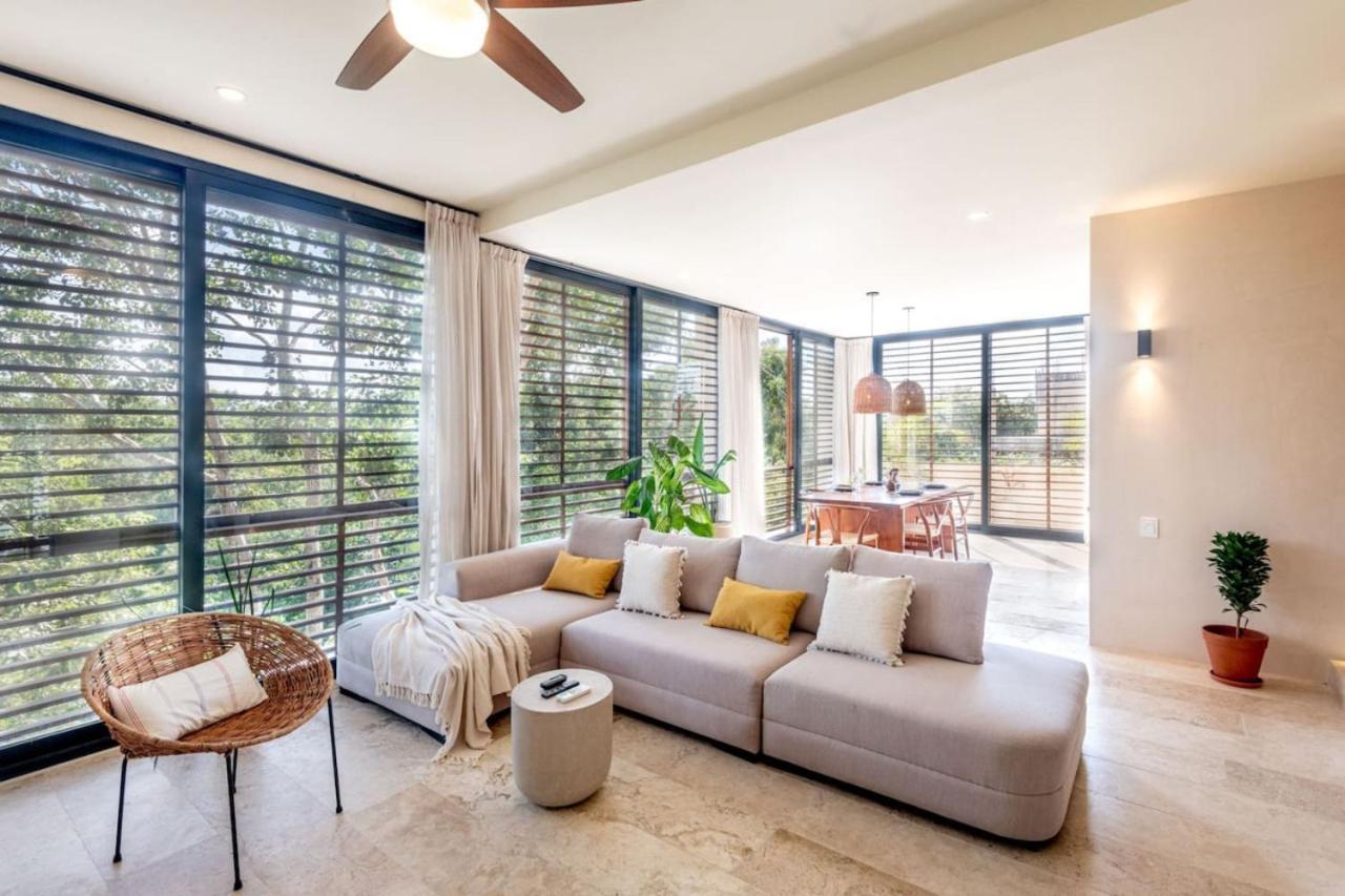 Apartment 3bd Ph Pool Patio - Secure And Free Club Tulum